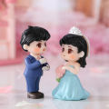 Mini Couples Figurines Micro Landscape DIY Miniatures Plastic Crafts Garden Sunlight Mall.