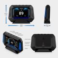 GPS Digital Speedometer Universal Car Inclinometer Level Tilt Mete GPS HUD Car Head-up Display Car Speedometer Real-Time Monitor. 