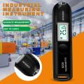 Digital LCD Infrared Thermometer No Touch Temperature Sensor Pen Black. 