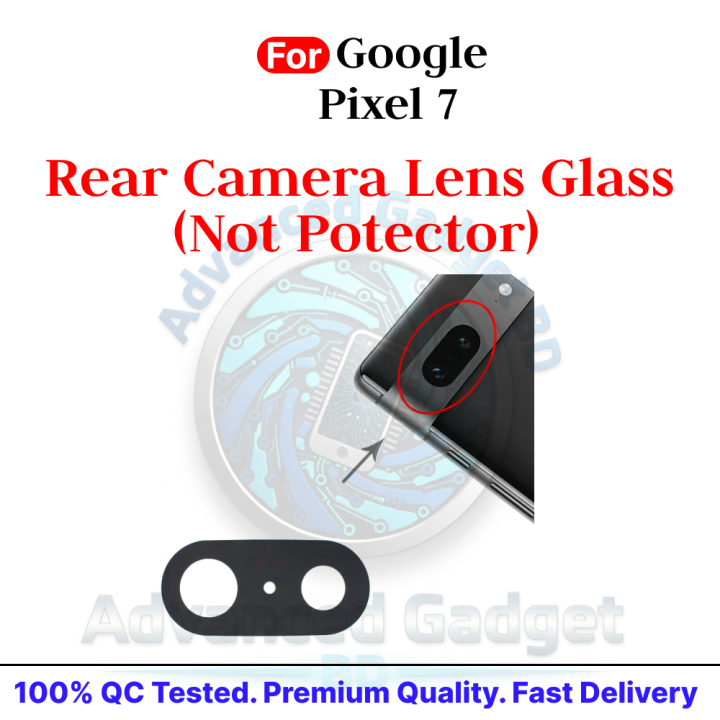 For  Google Pixel 7 Camera Main Glass Lens Replacement Part