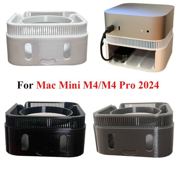 Mac Mini Accessory Kit Heat Dissipation Stand For Mac Mini Vertical Stand For 2024 Mac Mini M4 ...
