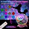LED Star Projector Dinosaur Egg Galaxy Projector with Bluetooth Speaker with White Noise,for Gift Decor Party Theatre.