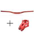 2 In 1 Bicycle Wake 780mm Aluminum Handlebar & short Stem Accessories.