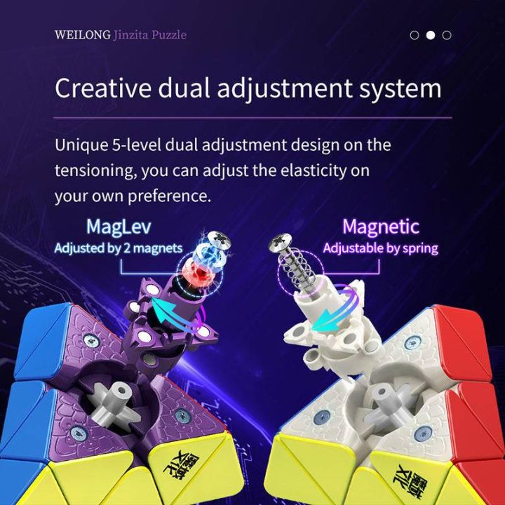 MoYu%20Weilong%20Pyramid%20Maglev%203x3%20Cubing%20Speed%20Magic%20Puzzle%20Strickerless%20weilong%20Magnetic%20Pyraminx%20Cube%20Intelligence%20Toys%20-%20Image%204