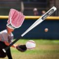 Aluminum Alloy Baseball Bat Set with Baseball Glove and Ball Playing Game Soft Traing Ball Softball for Home Indoor Backyard Kids Teenagers. 