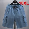 Summer Shorts Men Hawaiian Beach Shorts Plus Size 10XL Fashion Casual Black Running Shorts Male Big Size 10XL Short Pants. 
