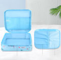 Cosmetic bag high value square bag portable hand-held toiletry bag travel storage waterproof storage bag large capacity. 