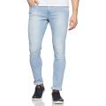 Slim-Fit Stretchable Denim Jeans Pant For Men - Light Blue - Pant - Pants For Men - Pant. 