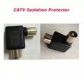 CATV Isolation protector TV Thunder Protector which used for the high-voltage insulation between house-hold CATV cable and TV or set-top box.. 