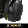 Hearing Protector with Bluetooth Noise Reduction Safety Ear Muffs 28dB Noise Cancelling Ear Protection Headphones for. 