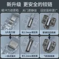 Aluminum hinge damping buffer aluminum alloy glass door narrow frame cabinet two-stage hydraulic aircraft spring. 