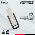 Lexar JumpDrive M400 64GB USB 3.0 Pen Drive with 256-bit AES Encryption - PC/Mac Compatible - Stylish and Durable. 