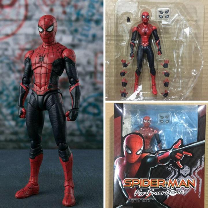 Disney ML Legends Spiderman Action Figure Far From Home Super Hero Model Toy For Children