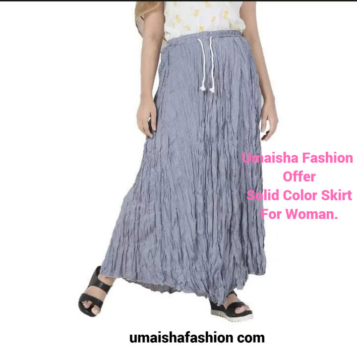Cotton Skirt and Petticoat for Ladies