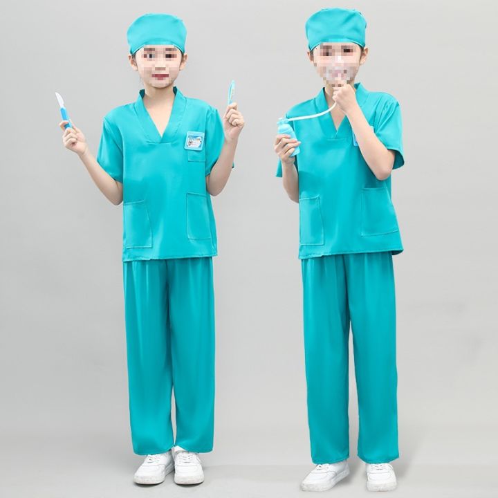 61%20Children's%20Doctor%20Costume,%20White%20Coat,%20Little%20Nurse%20Uniform,%20Boy%20and%20Girl,%20Kindergarten%20Surgery,%20Acting%20Outfit%20-%20Image%202