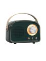 Mini Retro Bluetooth Portable Speaker With Radio , Outdoor Wireless Stereo, MP3 Player for iPhone Android Support TF Card USB.