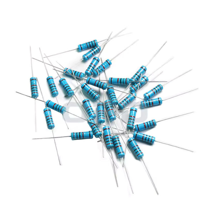 (30pcs) Digital electronic resistance variable metal Oxide Film Resistor with 22 50 ohm 3w 5k 50k ohm resistor color code