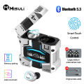 【FUPANG】M45 TWS wireless 5.3 headphone led RGB ambient headset control sports music gaming earbuds microphone. 
