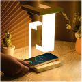Anti-gravity Led Desk Lamp with Wireless Charger Eyes Protection Touch Dimmable Led Light Student Reading Table Lamp.