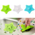 Star Design Silicone Rubber Kitchen & Bathroom Sink Filter Colander Strainer for Waste Stopper Hair Catcher (Random Colours)-1pcs. 