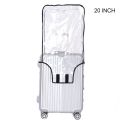 PVC Clear Luggage Protectors Cover Suitcase Fits Most for 20 to 30 Jy20 21 Dropshipping.