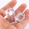 Reusable 10Pcs Decoration Crafts Photography Props DIY Accessories Artificial Ice Fake Simulate Ice Cubes Acrylic Cubes. 