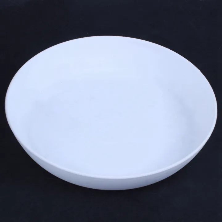 2X%20Plastic%20Plant%20Flower%20Pot%20Planter%20With%20Saucer%20Tray%20Round%20Gloss%20White%20Upper%20Caliber%20-,%2017cm%20/%206.69%20inch%20-%20Image%207