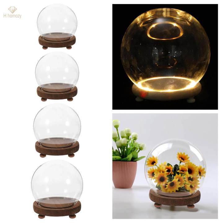 Glass%20Display%20Micro%20Landscape%20DIY%20Decorative%20Clear%20Dome%20for%20Photos%20Medals%20Decoration%20Home%2010cm%20-%20Image%205
