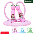 【Krystal】Cartoon Adjustable Jump Rope | Animal Handle Skipping Toy for Kids | Fun Exercise & Play Gift. 
