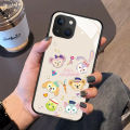 For OPPO A77 A77s A78 4G Back Cover Case glass Fashion Disney celebrated Shockproof Camera Lens Protector Phone Cases. 