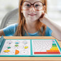 GC Magnetic Fraction Puzzle Teaching Aids Math Fractions Manipulatives Educational Toys Gifts For Boys Girls.