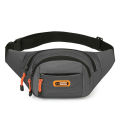 New Waist Bag Men's Mobile Phone Bag Casual Sports Waist Bag Large Capacity Cashier Business Casual Sports Waist Bag.
