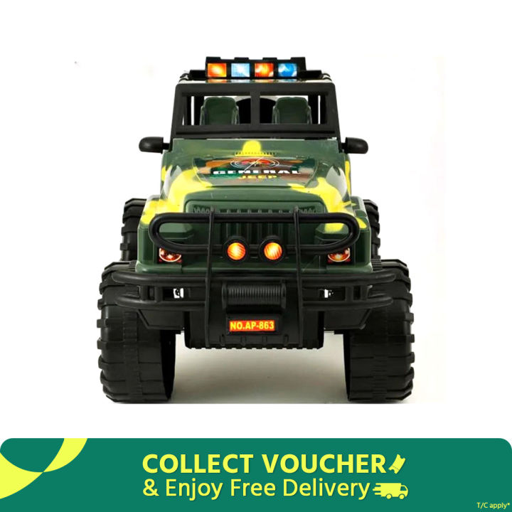 General Jeep BIG Size Toy Car For Children