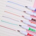 6Pcs/Set Creative Double Lines Colored Marker Pen Cute DIY Hand Ledger Dual Color Art Painting Graffiti Linear Drawing Pens Student Stationery School Office Supplies.