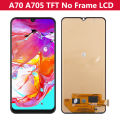 LCD No Frame For Samsung Galaxy A70 SM-A705F A705GM Display Touch Screen Digitizer Assembly Replacement Parts. 