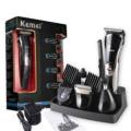 Kemei KM-590A 7 In 1 Trimmer and grooming kit - Black for Men.