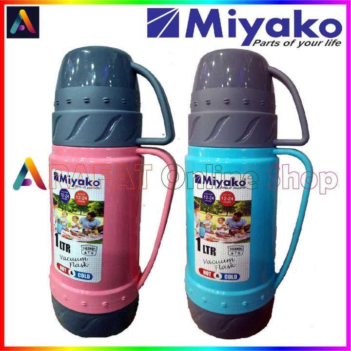 Miyako Vaccum Flask Hot & Cool 12-24 Hours 1 Liter | KVF-1000ML