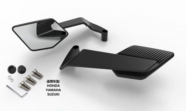 Universal%20Stealth%20Wings%20Mirror%20for%20%20Motorcycles,%20-%20Image%202