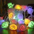 Decorative Fairy Lights Rose Flower shape - Multicolour - Room Decoration Light - Room Decoration Light - Fairy Lights. 