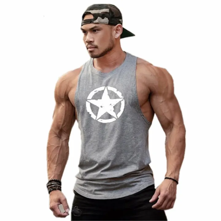 Fashion%20Cotton%20Sleeveless%20Shirts%20TaTop%20Men%20Fitness%20Shirt%20Mens%20Singlet%20Bodybuilding%20Workout%20Gym%20Vest%20Fitness%20Men%20-%20Image%203