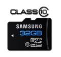 Samsung 32 GB Memory Card Class 10 for all storage device Water-resistant - 6 Months Replacement Warranty.
