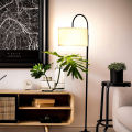 GC Dimmable Floor Lamp With Remote Control, 3 Modes Adjustable Brightness, LED Arc Standing Lamp, Magnet Floor Lamps For Living Room, Dining, Study Rooms. 