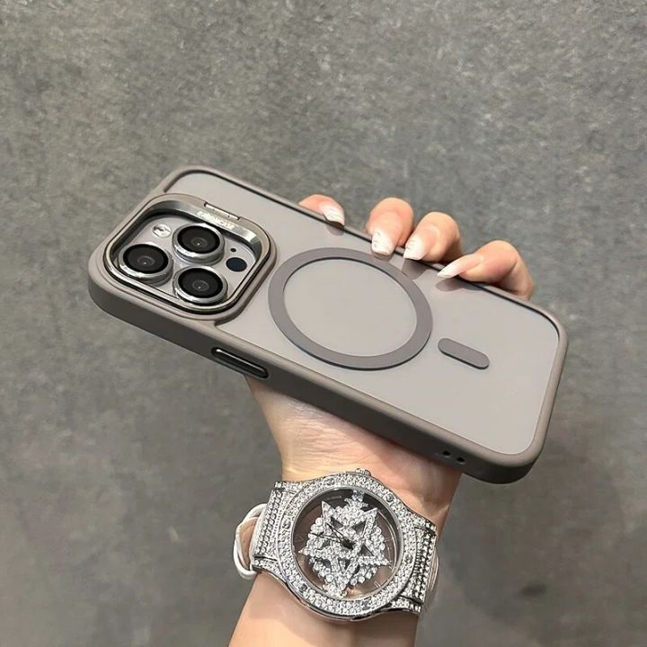 HOCE%20Invisible%20Bracket%20with%20Lens%20Film%20Magnetic%20Phone%20Case%20For%20iPhone%2017%2016%2015%2014%2013%2012%20Pro%20Max%2015%20Plus%2011%20Magsafe%20Case%20Lens%20Kickstand%20Clear%20TPU%20Protector%20Cover%20-%20Image%208