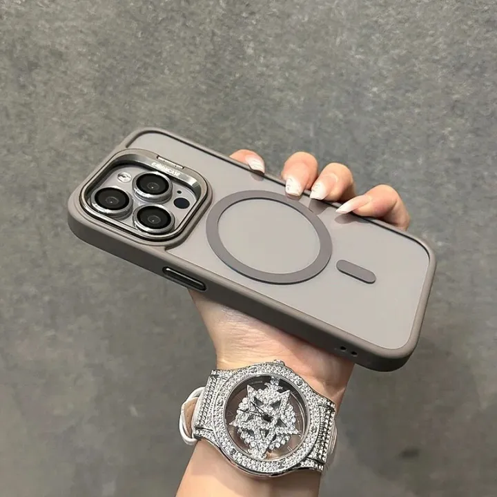 HOCE%20Invisible%20Bracket%20with%20Lens%20Film%20Magnetic%20Phone%20Case%20For%20iPhone%2017%2016%2015%2014%2013%2012%20Pro%20Max%2015%20Plus%2011%20Magsafe%20Case%20Lens%20Kickstand%20Clear%20TPU%20Protector%20Cover%20-%20Image%208
