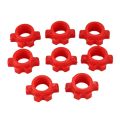 TWEXQNY 16PCS Dumbbell Nut,Dumbbell Rod Nut, Collars for Barbells Bars Training Sports Accessories. 