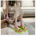 【Top Picks】 Fashion Floral Slippers for Women Size 36-41 Non-slip Beach Slides Soft Bottom EVA Comfortable Sandals. 