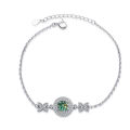 Butterflykiss Luxury Bracelets For Women Bowknot 1CT Moissanite Bracelet On Hand Lady 925 Sterling Silver Fine Jewelry For Girls.