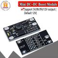 Mini DC-DC Boost Step Up 3V 3.2V 3.3V 3.7V 5V 9V to 12V Voltage Regulator PCB Board Module Can Set 5V/ 8V/ 9V - Compact DC-DC Converter. 