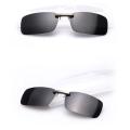 Vintage Polarized Clip On Sunglasses Driving Sun Glasses Men Women Day Night Vision Lens For Myopia Glasses Eyeglasses Eyewear.