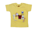 (3 pcs) Boys embroidery multi design multicolor cotton half sleeve t-shirt. 